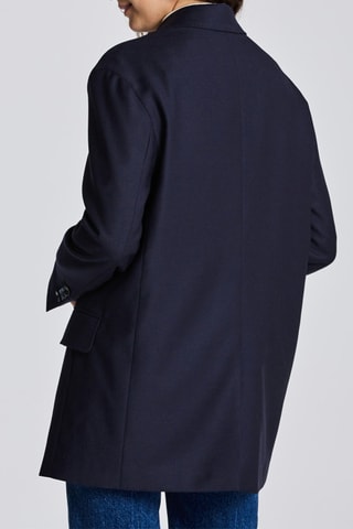 Veste en laine - Bleu nuit