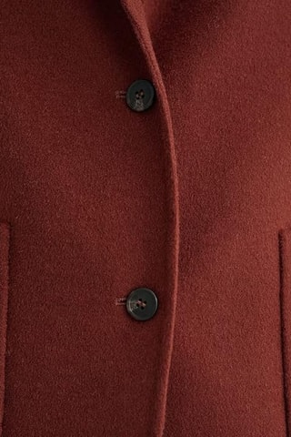 Veste en laine - Rouge brique