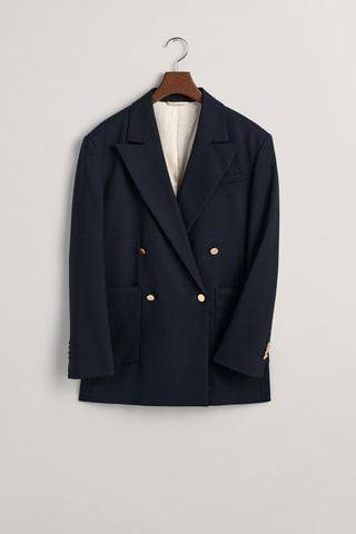 Veste en laine - Bleu nuit