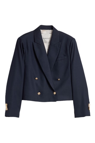 Veste en laine - Bleu nuit