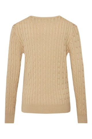 Pull en coton biologique - Beige