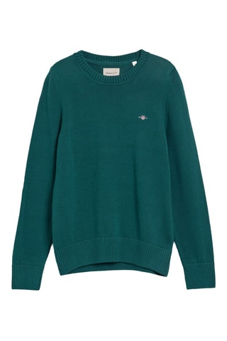 Pull en coton biologique - Vert