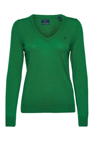 Pull en laine d’agneau - Vert