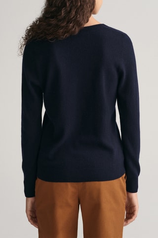 Pull en laine d’agneau - Bleu marine