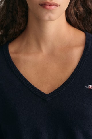 Pull en laine d’agneau - Bleu marine