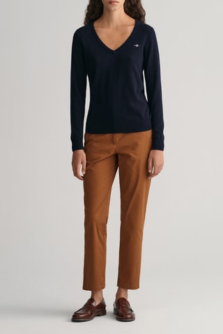 Pull en laine d’agneau - Bleu marine