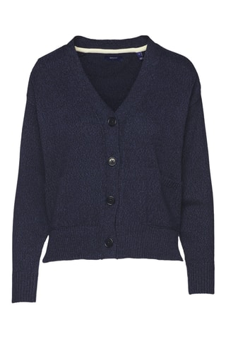 Gilet - Bleu marine chiné