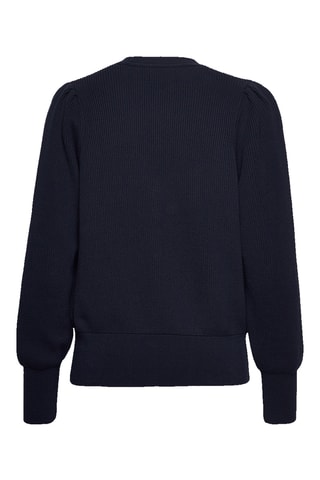 Gilet en coton biologique - Bleu marine