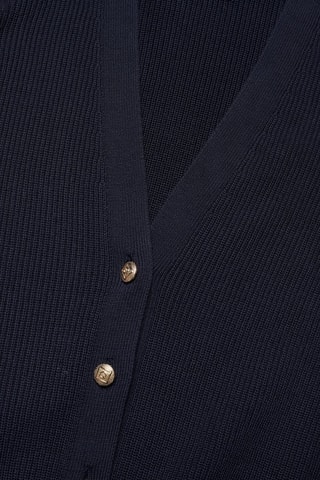 Gilet en coton biologique - Bleu marine