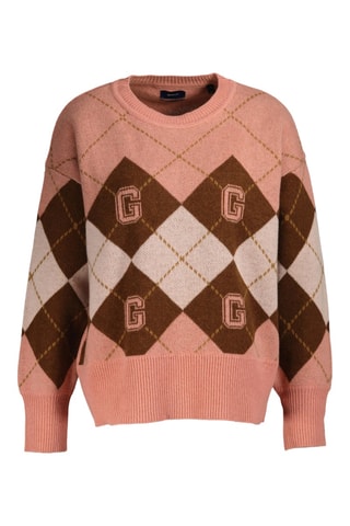 Pull en laine d’agneau - Rose