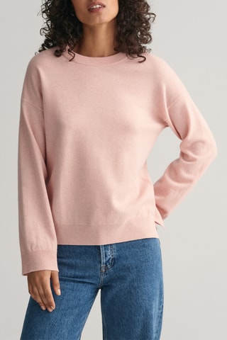 Pull en laine d’agneau - Rose