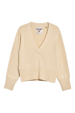 Pull en laine et cachemire - Beige