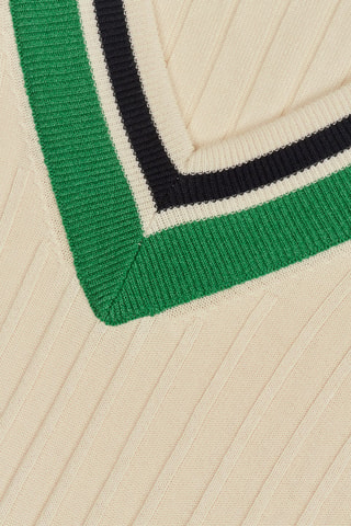 Pull sans manches - Beige