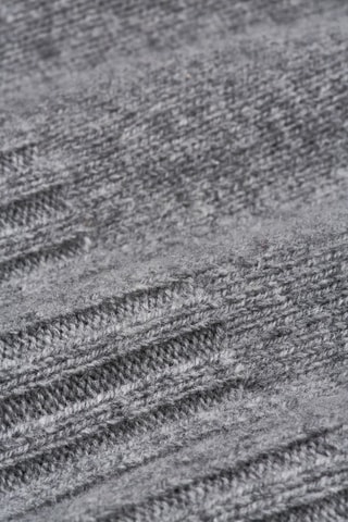 Pull en laine et cachemire - Gris chiné