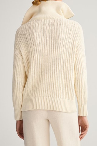 Pull en mérinos - Ecru