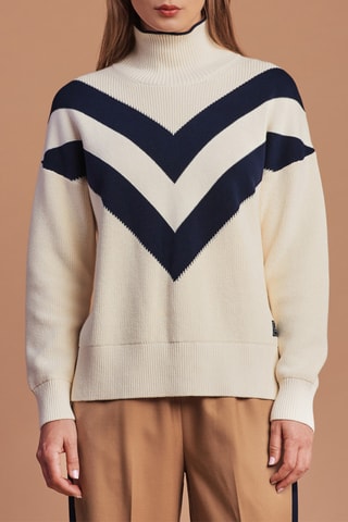 Pull en coton biologique - Ecru
