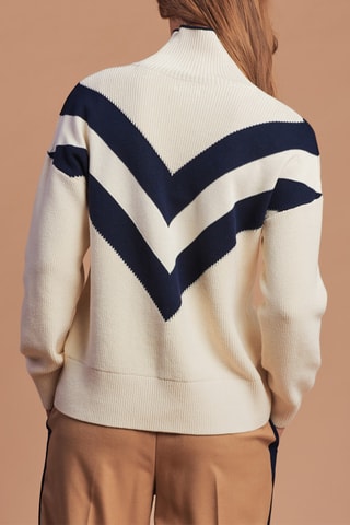 Pull en coton biologique - Ecru