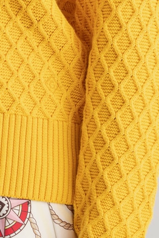 Pull en coton biologique - Jaune