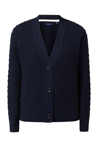 Gilet en coton biologique - Bleu marine
