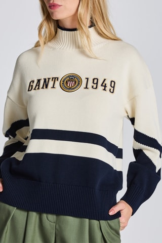 Pull en coton biologique - Ecru