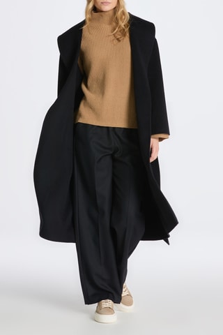 Pull en laine d’agneau - Kaki