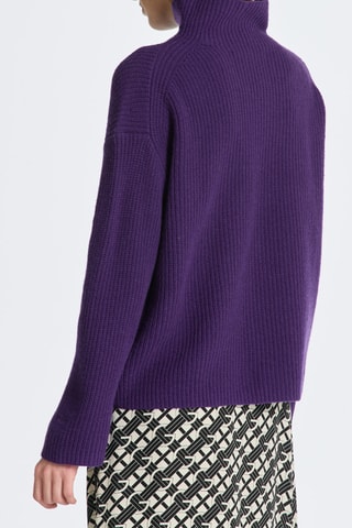 Pull en laine d’agneau - Violet