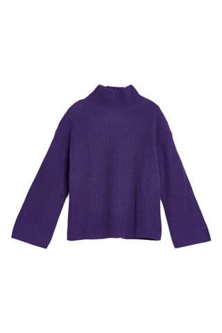 Pull en laine d’agneau - Violet