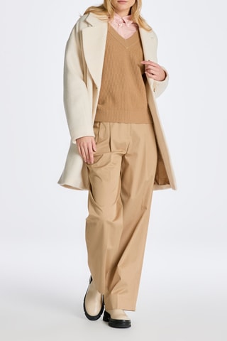Pull en laine d’agneau - Marron clair
