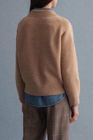 Pull en laine d’agneau - Beige