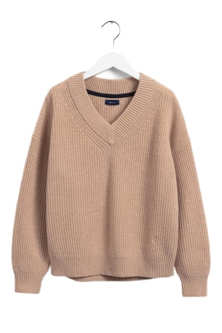 Pull en laine d’agneau - Beige