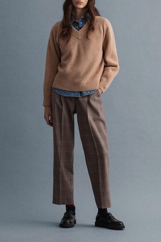 Pull en laine d’agneau - Beige