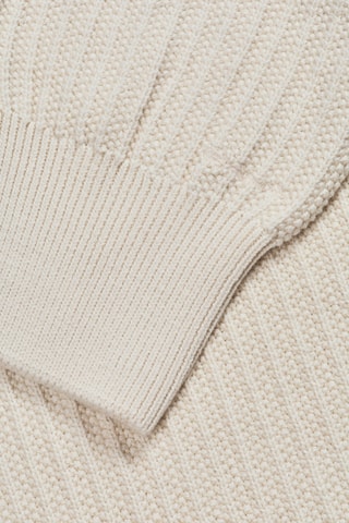 Pull en coton biologique - Ecru
