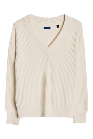 Pull en coton biologique - Ecru