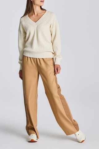 Pull en coton biologique - Ecru