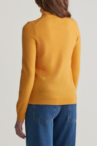 Pull en laine d’agneau - Moutarde