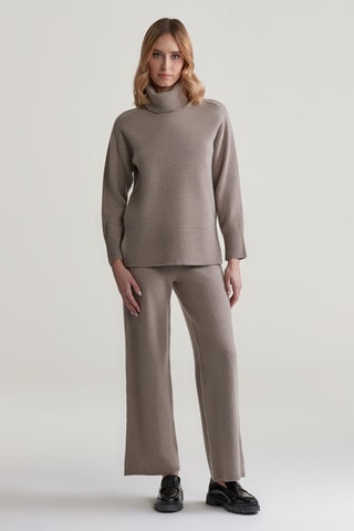 Pull en laine et cachemire - Gris