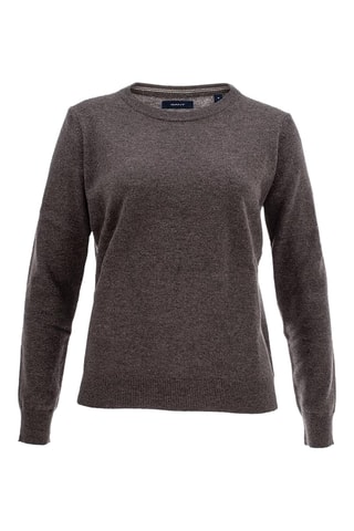 Pull en laine d’agneau - Gris foncé chiné