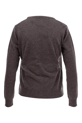Pull en laine d’agneau - Gris foncé chiné