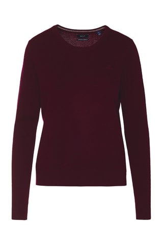 Pull en laine d’agneau - Bordeaux