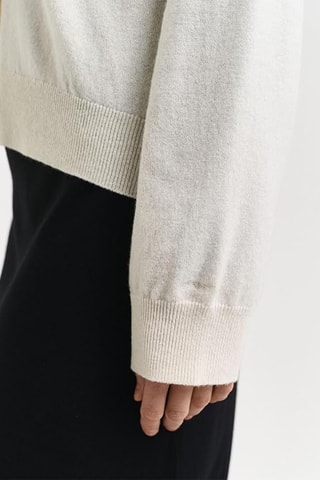 Gilet en laine d’agneau - Ecru