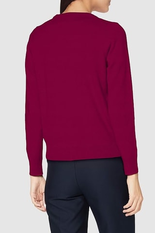 Gilet en laine d’agneau - Bordeaux