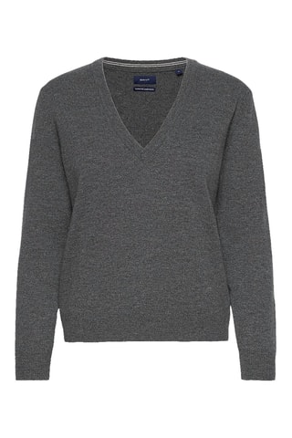 Pull en laine d’agneau - Gris chiné