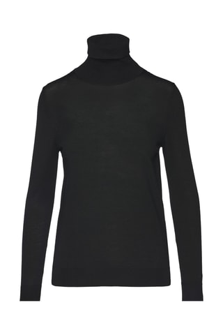 Pull en mérinos - Noir