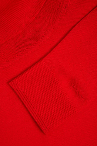 Pull en mérinos - Rouge