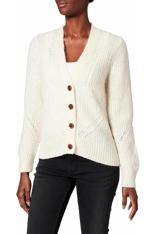 Gilet en laine et cachemire - Ecru