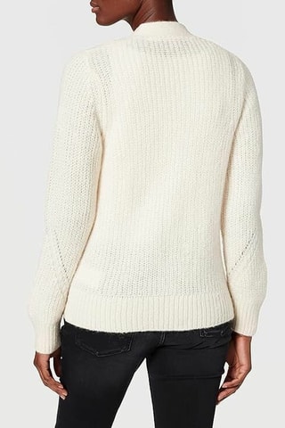 Gilet en laine et cachemire - Ecru