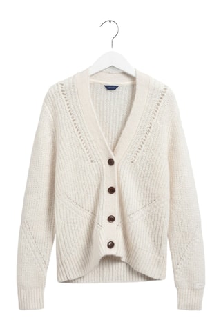 Gilet en laine et cachemire - Ecru