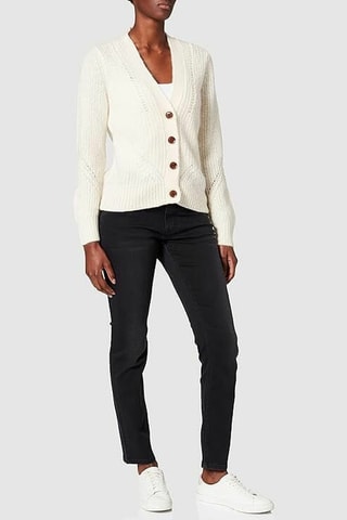Gilet en laine et cachemire - Ecru