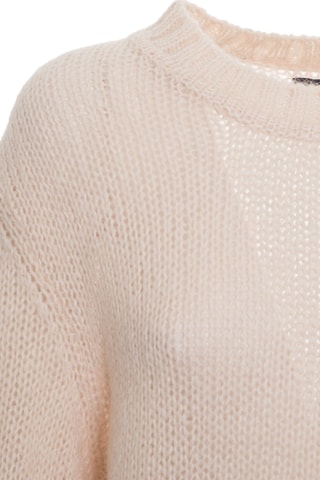 Pull en mohair et laine - Beige
