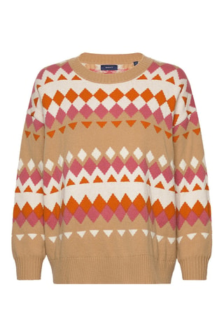 Pull en laine d’agneau et cachemire - Beige
